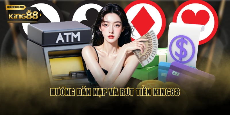 Hướng dẫn nạp và rút tiền KING88